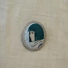 スタジオジブリ 刺繍ピンバッジ(ハク)のサムネイル