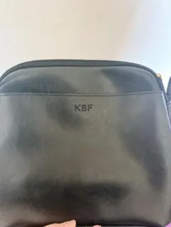 KBF ブラック ショルダーバッグ