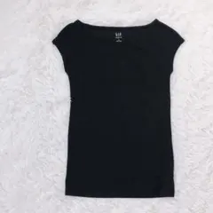 GAP フレンチスリーブTシャツ　カットソー　すっきり 綿　薄手カットソー Sのサムネイル