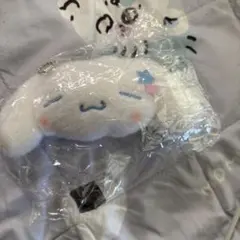 シナモロール ぬいぐるみ マスコット キーホルダー
