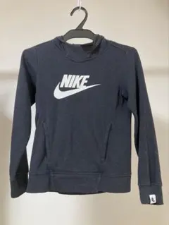 週末NIKE フード付きトレーナー ダークグレー