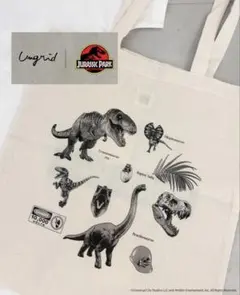 【新品】Ungrid Jurassic Park トートバッグジュラシックパークのサムネイル