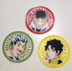 ハイキュー!! ×マツキヨココカラ クリアステッカー3枚セット