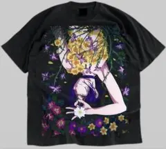 グラフィックTシャツ　Black　　Lサイズ