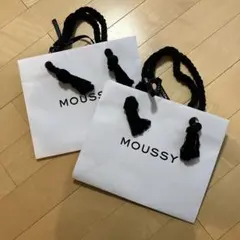 MOUSSY ショップ袋 2枚セット