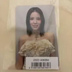 NiziU マコ　トレカ　フォトカード　大阪　オフイベ