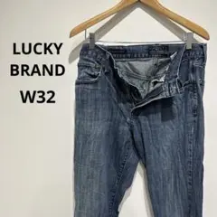 LUCKY BRAND 1990年製 ダークブルースリムフィットデニム W32のサムネイル