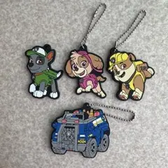 パウパトロール ガチャガチャ ラバーキーホルダー ロッキー スカイ ラブル 他