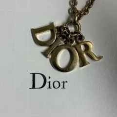 クリスチャン　ディオール　ネックレス　　DIOR スウィング　ゴールド　4連