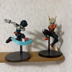 ヒロアカの爆豪勝己と緑谷出久のフィギュア