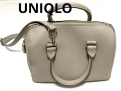 【UNIQLO】レザータッチ2way ボストンバックのサムネイル
