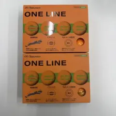 新品未開封2ダース ONE LINE ワンラインゴルフボール オレンジ×グリーンのサムネイル