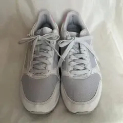 【PUMA】プーマ　スニーカー　ソフトフォーム　グレー×ピンク24cm