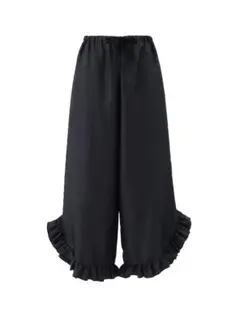 Cygne シーニュ フレアフリルパンツ Pierre ブラック 新品 タグ付き