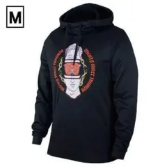 NIKE ナイキ スウェットパーカー サーマ M 黒 ブラック