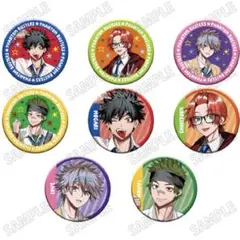 【8個コンプセット】ファントムバスターズ　描き下ろし缶バッジコレクション