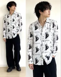 おすすめ‼️Graniph × Munari コラボ シャツ Lサイズのサムネイル