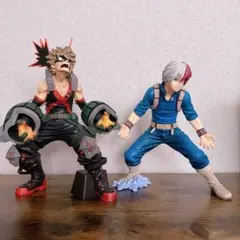 僕のヒーローアカデミア BWFC smsp爆豪勝己 轟焦凍A賞フィギュアのサムネイル