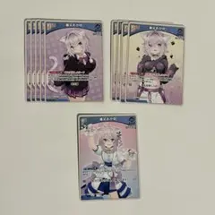 ホロカ 猫又おかゆ おかゆ単 デッキ パーツ ホロライブカードゲーム