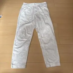 earth ホワイト カジュアルパンツ