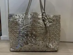 ★美品★ JIMMY CHOO ジミーチュウ スタースタッズ シルバー　M