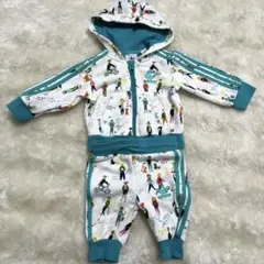 adidas 上下セット ベビー服60cm