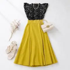 大人可愛い オフィスコーデ 通勤 私服 2点セット まとめ売り L〜XL