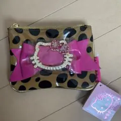 アジョリー キティ a-jolie kitty ティッシュポーチ ヒョウ GAL - メルカリ