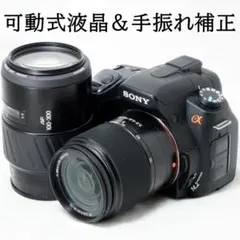 ⭐️美品⭐️SONY ソニー α200 300mmダブルズーム☆手振れ補正付き