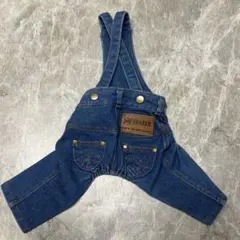 オーバーオール犬服