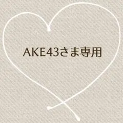 AKE 43様 リクエスト 4点 まとめ商品