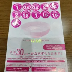 ヤマザキ　春のパンまつり2025 シール　12.5点分