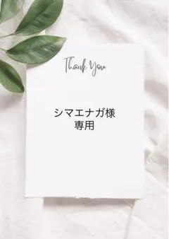 シマエナガ様専用ページ