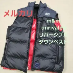 m&m custom performance unrivaled ダウン ベスト