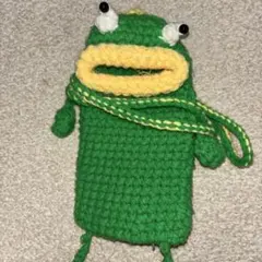 スマホケース　緑