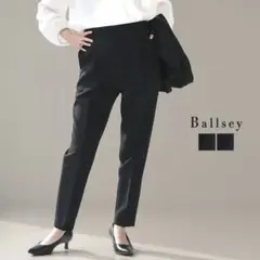 美品♡ CARLA カーラ ビラク パンツ ストレート 美ライン ネイビー