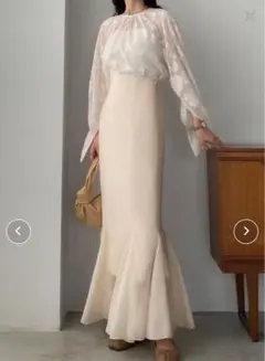 シアーマーメイドスカート