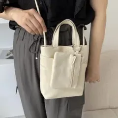 LOWRYS FARM サイフＳＥＴショルダーＢＡＧ　アイボリー　ショルダー