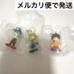 石田ヤマト 城戸丈 泉光子郎 デジモンアドベンチャー めじるしアクセサリー
