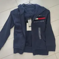 TOMMY HILFIGER フード付きパーカー Sサイズ ネイビー