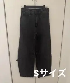 GU バレルレッグジーンズ Sサイズ 丈標準