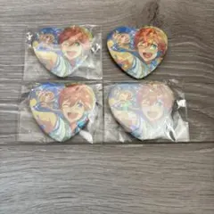 あんさんぶるスターズ とるパカ 明星スバル ハート缶バッジ vol.7 4点