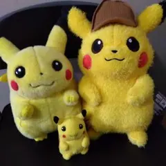 ピカチュウ ぬいぐるみ TOMY製 +1(メーカー不明)+1