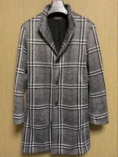 y2様専用】ラルディーニ チェック ウールチェスターコート サイズ44
