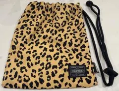 PORTER ワコマリア レオパード leopard 巾着袋 - メルカリ