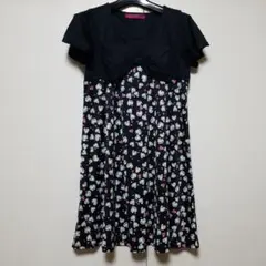 Dolly Girl by ANNA SUI ハート柄 切り替え ワンピースのサムネイル