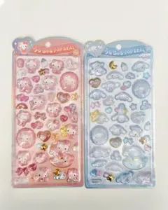 正規品 うるちゅる POP SEAL シナモロール キティ ベビー ２種セット