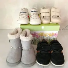 ベビーシューズ 4足セット