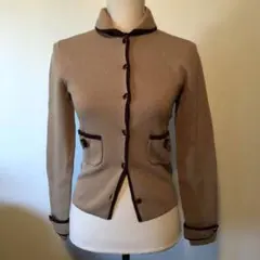 united bamboo ミラノリブ2wayカーディガン