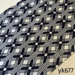 yk677 本染 浴衣 生地 反物 はぎれ 古布 リメイク